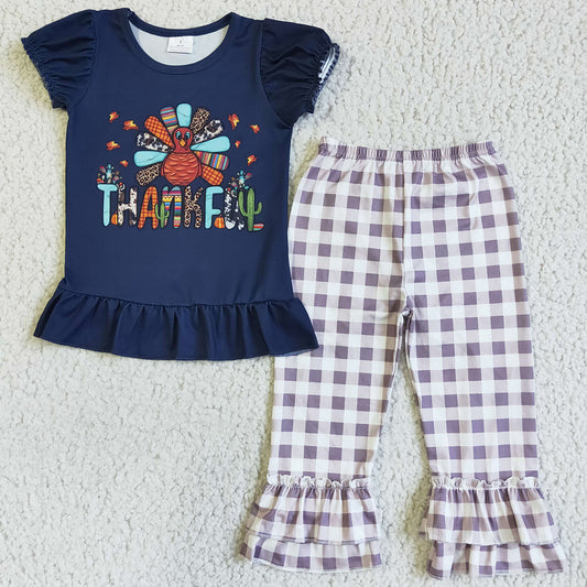 Thanksgiving Boutique Baby Girl Clothes Set GSPO0120