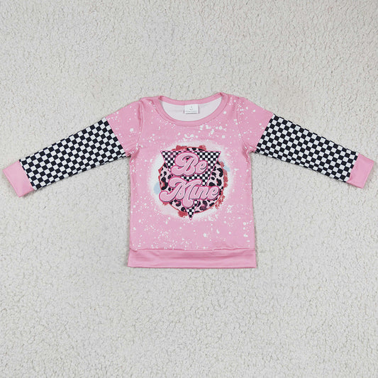 Valentine's Day Girl Clothes Jeans Bell Pants Set Boutique Girls Outfits GT0086