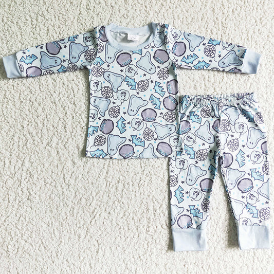 Baby Girl Pajamas Set Boutique Kids Clothes Sleepwear Halloweeen Girl Nightgown GLP0003