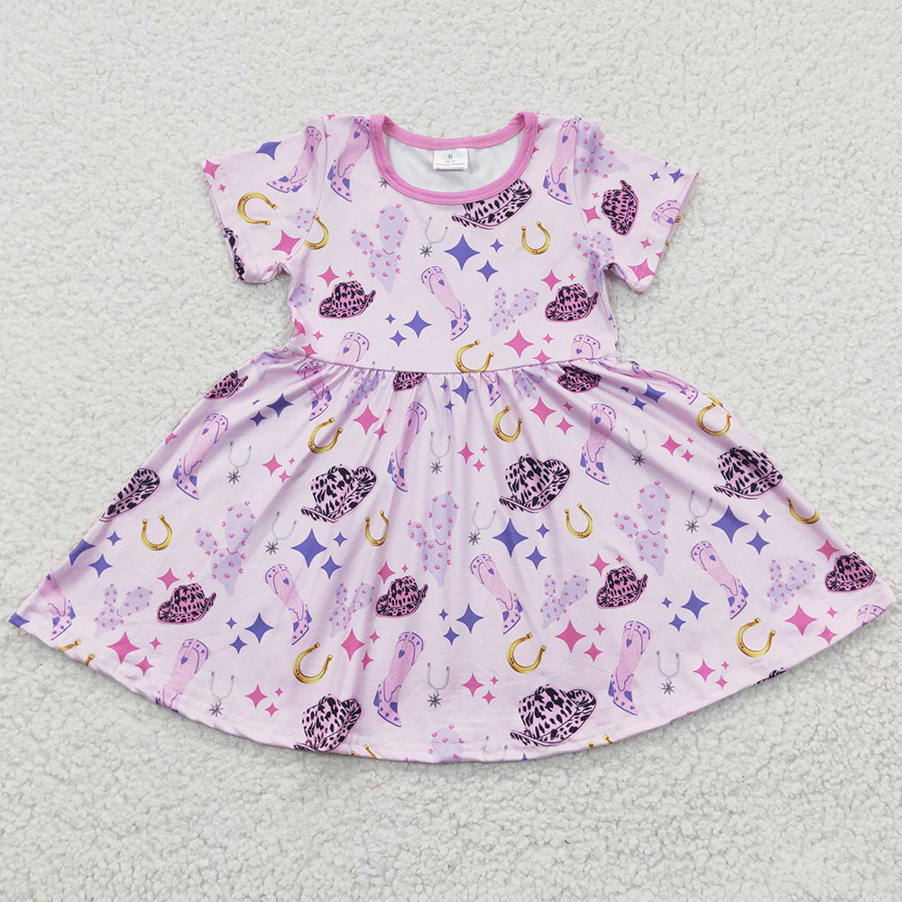 Boutique Girls Dress Summer Short Sleeve Dresses GSD0194