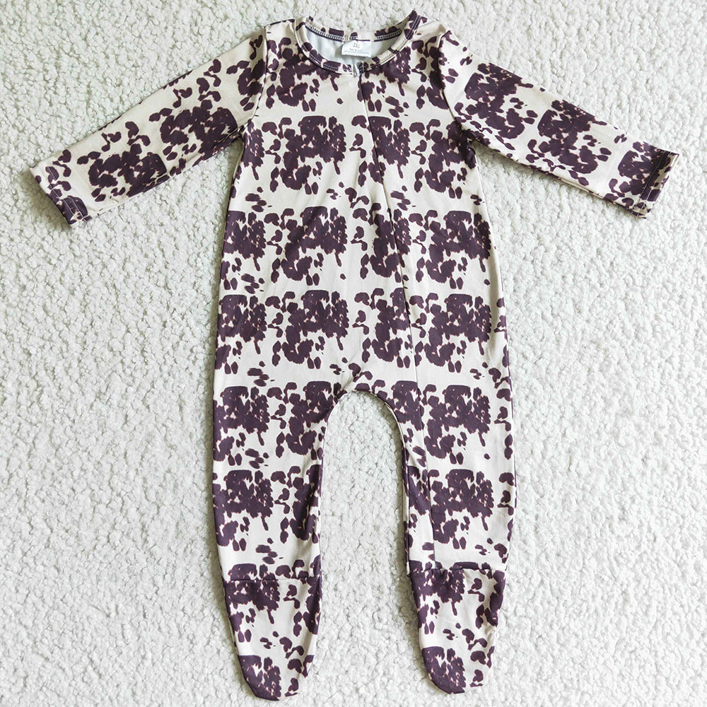 Boutique Infant Baby Footie Rompers Fall Unisex Romper LR0068