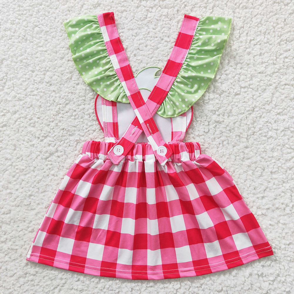 Baby Girls Dress Summer Strawberry Knee Length Dresses GSD0241 6.6