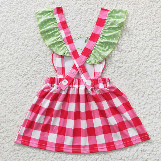 Baby Girls Dress Summer Strawberry Knee Length Dresses GSD0241 6.6