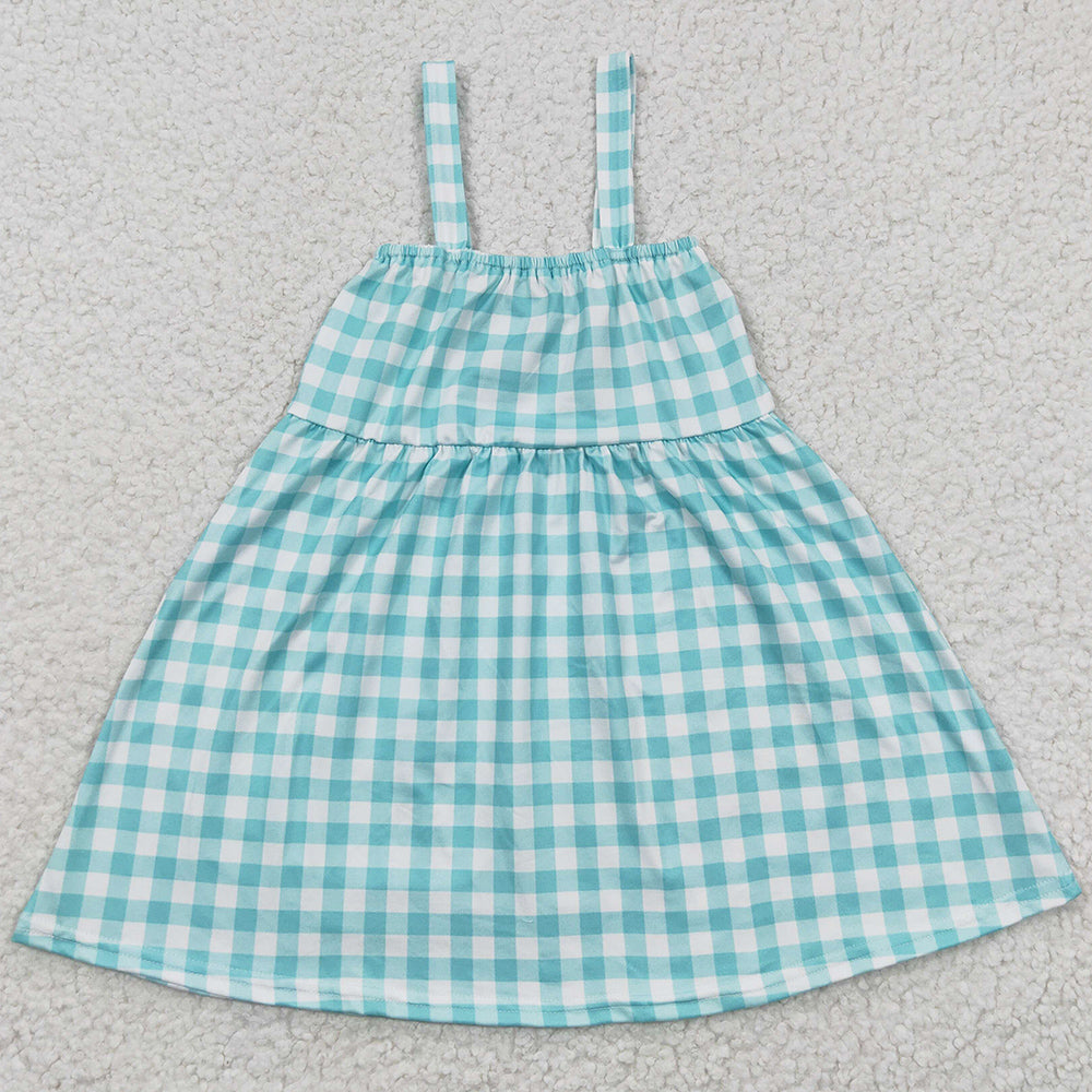Baby Girls Dresses Farm Strap Knee Length Dress GSD0269 3.8