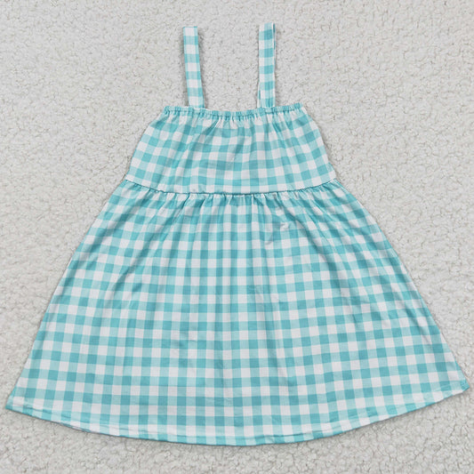 Baby Girls Dresses Farm Strap Knee Length Dress GSD0269 3.8
