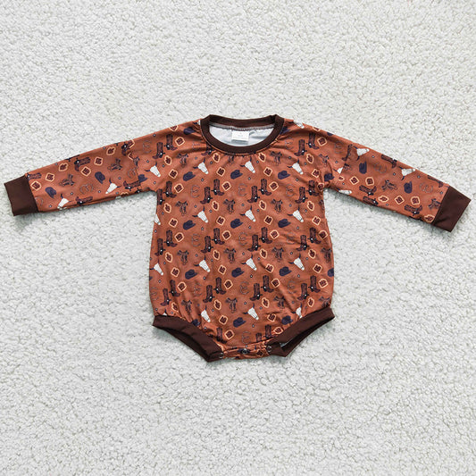 boutique Infant Baby Romper Girls Boys Jumpsuit Clothing LR0225