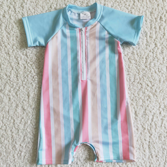 Boutique Baby Boys Swimsuit Kids Girls Swimwear Fashion Boys Romper Swimwear Cute Boy Swimsuit EC0007