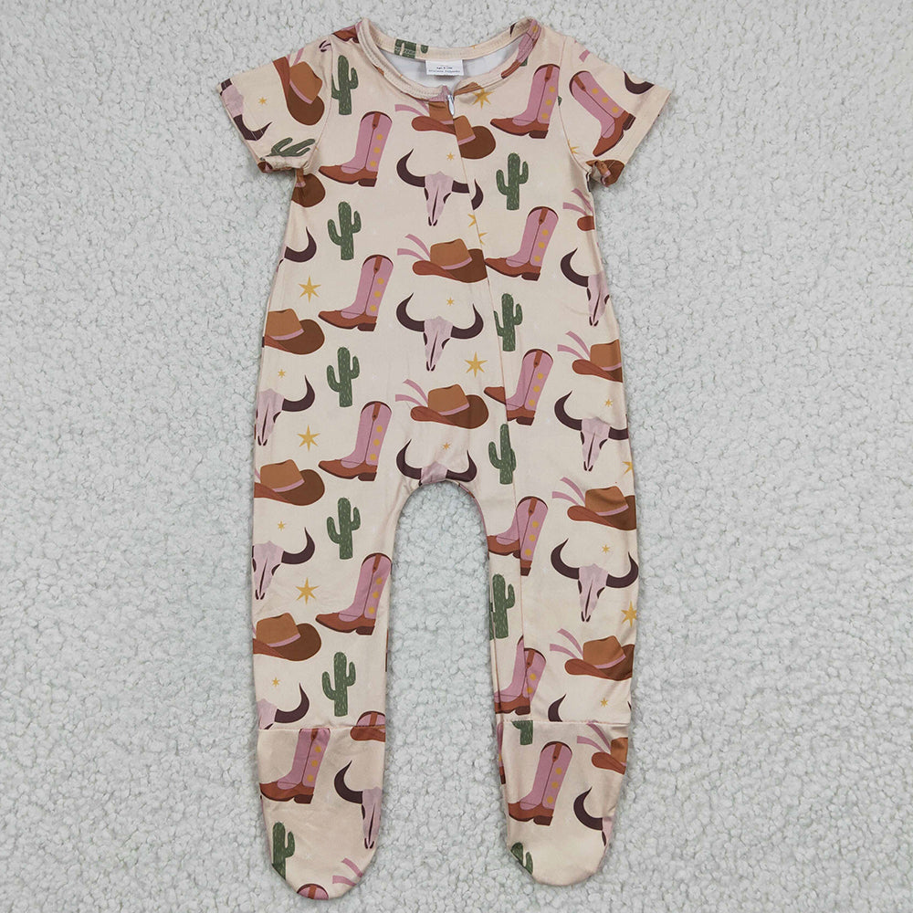 Boutique Baby Boys Romper Western Style Fashion Kids Boys Jumpsuit SR0192 4.28