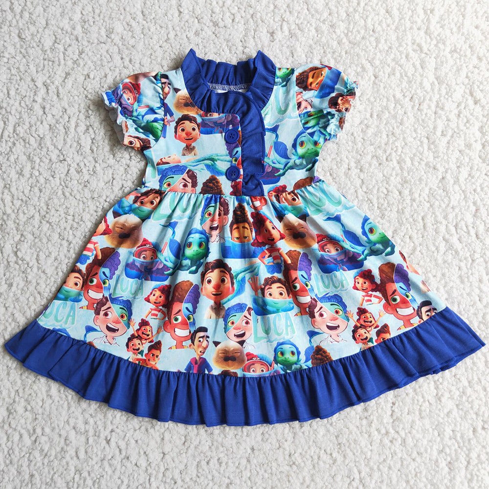 Fashion Baby Girl Dress Toddler Girls Clothes Dresses Cute E4-2