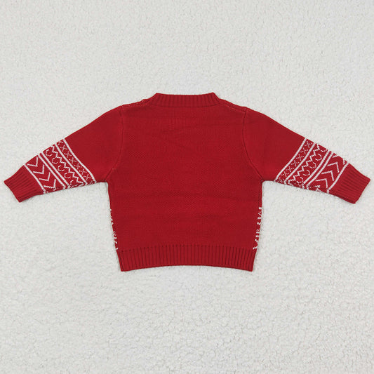 Boutique Kids Sweater Cow Print Sweaters BT0218