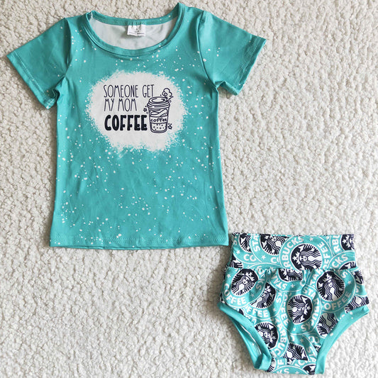 Boutique Baby Girls Bummies Set Cute Summer Kids Clothes Bummies Shorts GBO0007