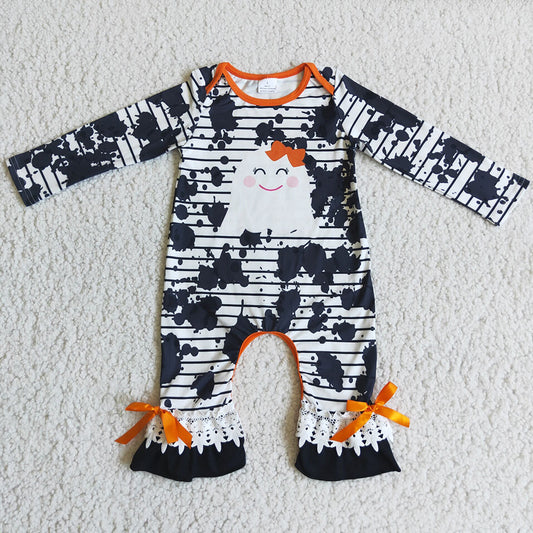 Hot Sale Baby Girls Rompers Halloween Boutique Girls Clothes Sister Outfits Matched Romper 6 B1-31