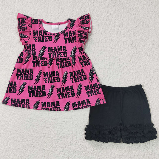 Summer Kids Girls Clothing Set GSSO0199