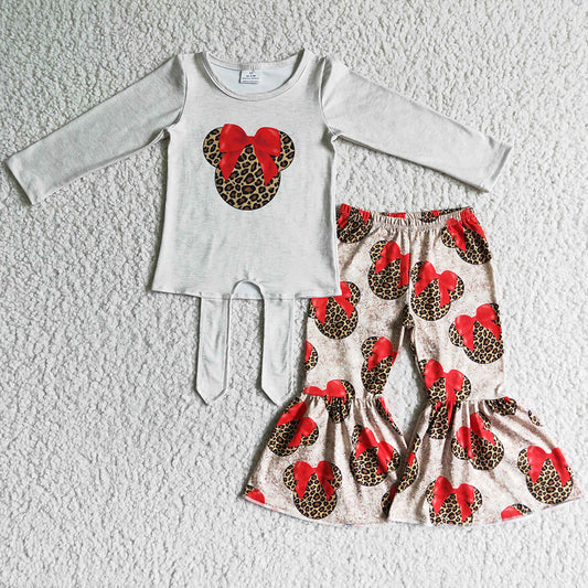 Boutique Fall Girls Clothing Bell Pants Sets 6 A22-2