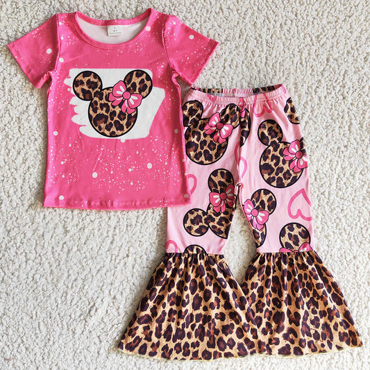 Cute Girls Clothing Short Sleeve T-shirt Bell Pants Set GSPO0225 4.1