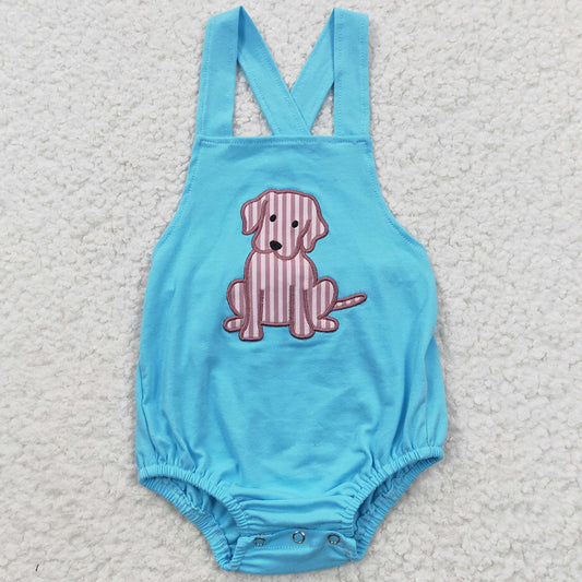 Baby Boys Romper Dog Summer Bubble Rompers SR0311