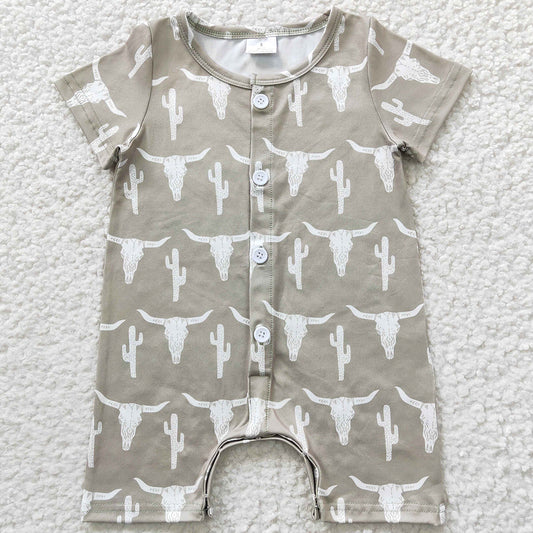 Baby Boys Romper Cow Summer Kids Rompers SR0258