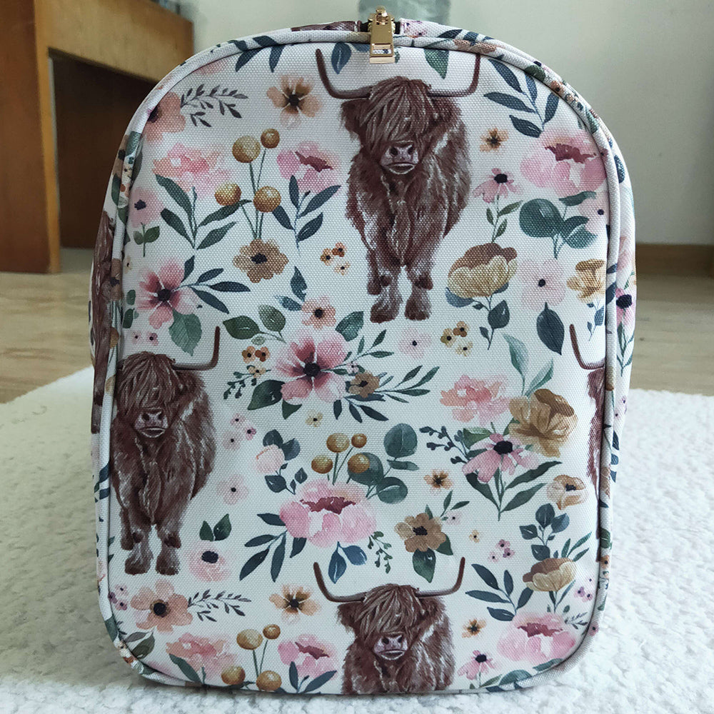 Hot Sale Travel Bag Cow Print Luggage Bags BA0008