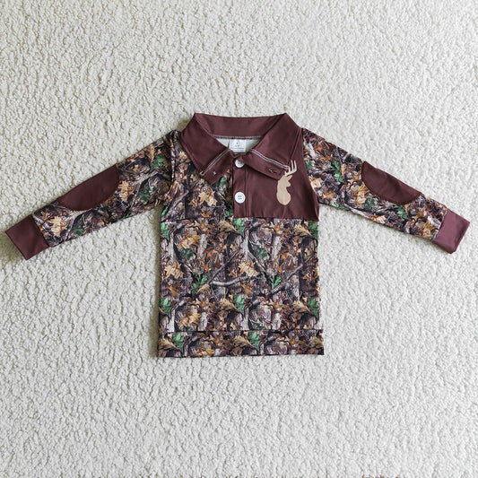 Fall Baby Boys Clothes Top Long Sleeve Boy T-shirt BT0078