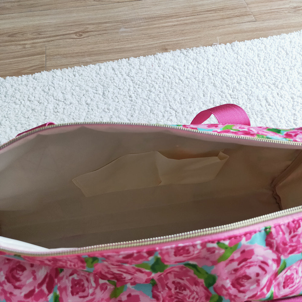 New Travel Bags Rose Flower Print Luggage Bag BA0025