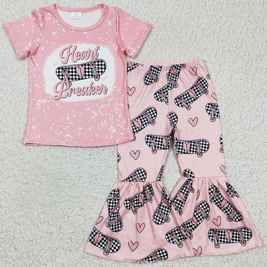 New Design Toddler Girls Clothes Pink Set GSPO0320 4.12