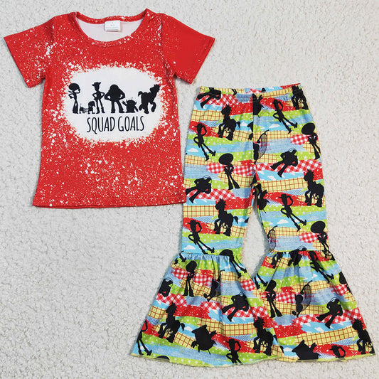 Wholesale Baby Girl Clothes Milk Silk Boutique Children Clothing Set GSPO0337