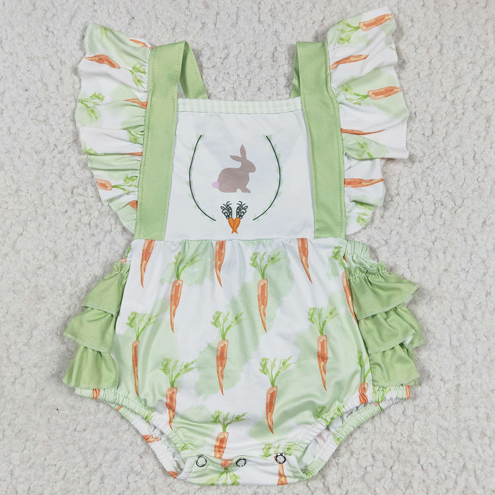 New Fashion Baby Boy Clothes Bunny Print Easter Kids Clothes Boys Outfits BSSO0095