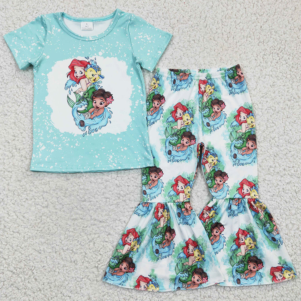 Boutique Girls Clothes Kids Outfits Wholesale Children Clothing Set GSPO0393
