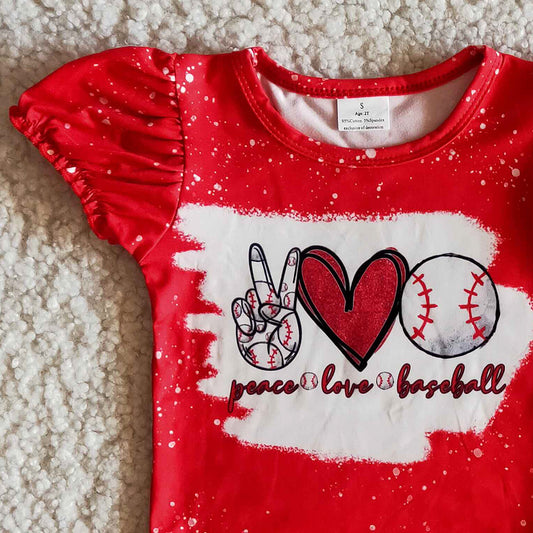 Wholesale Kids Clothes Girls Summer Outfits Baseball Cute Baby Girl Clothes Fashion Children Outfits B10-3 6.6