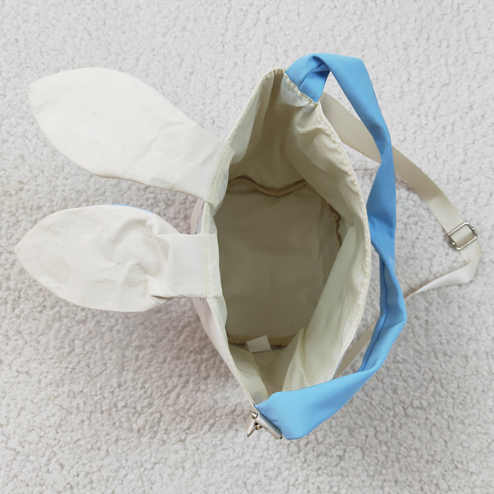 Blue Kids Girls Easter Bag Cute Baby Bunny Bags BA0030