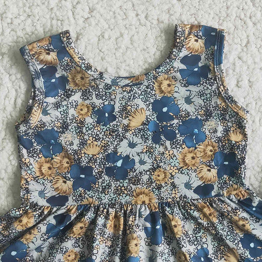 Baby Girls Clothes Bummies Set Flower Girls Boutique Clothing Kid Outfit A8-11 4.18