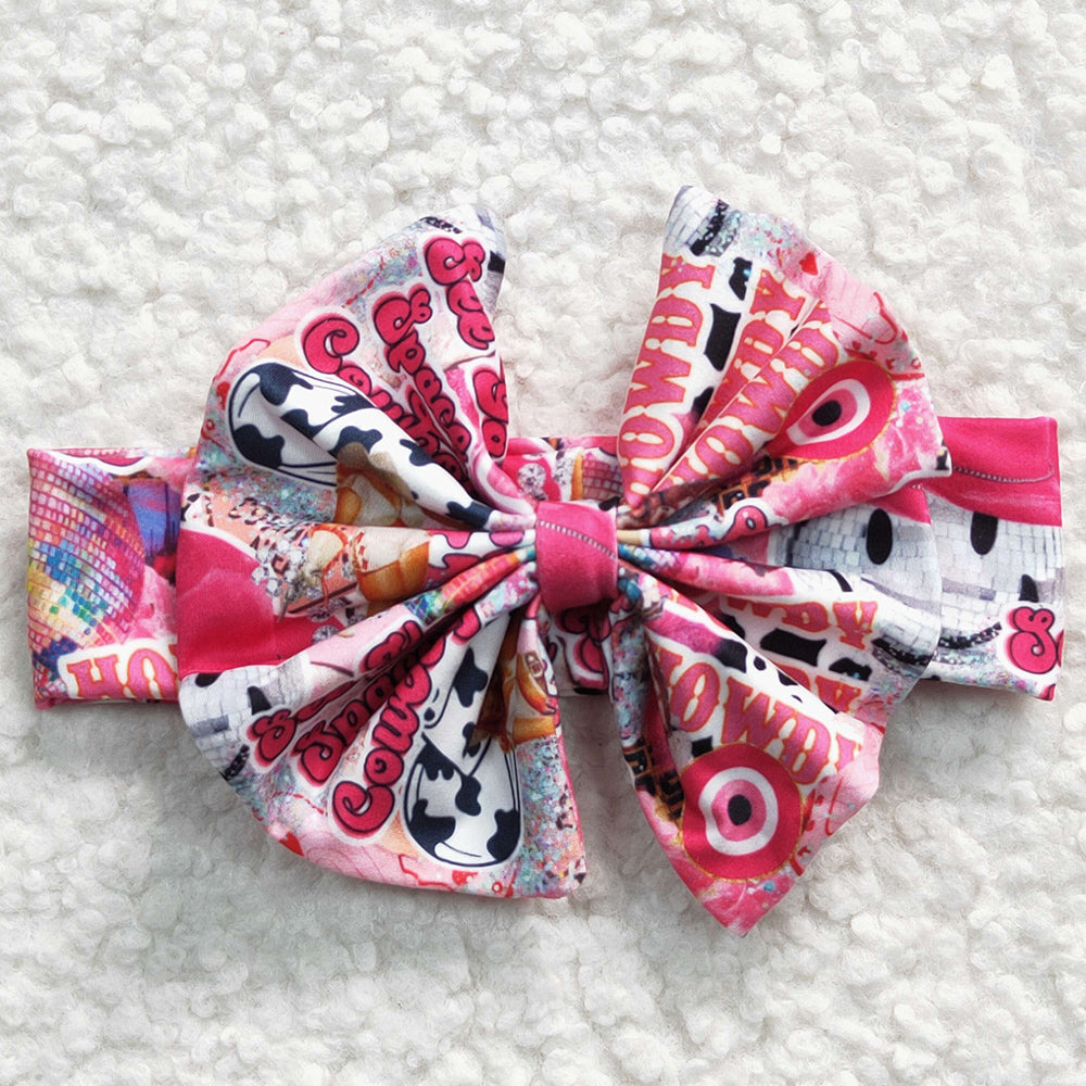 Fashion Baby Girl Clothes Bell Pants Set with Bow GSPO0511