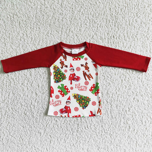 Cute Baby Girl Clothes Christmas Kids Outfits Boutique Kids Girls Clothing Set 6 A22-14