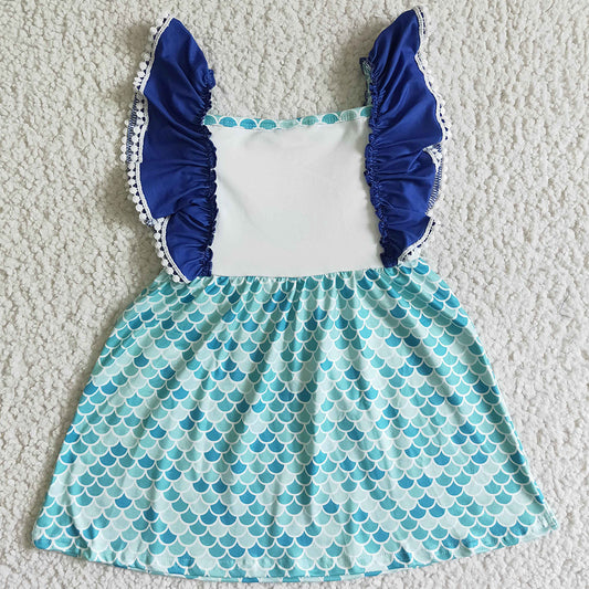 Hot Sale Baby Girls Dress Cute Summer Girls Boutique Clothing Dresses A9-1-1