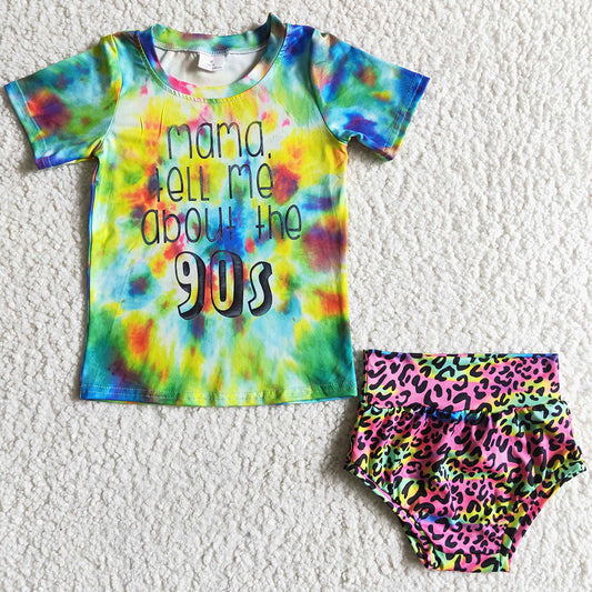 Baby Girls Clothes Bummies Set Toddler Infant Girls Clothes Bummies Outfits C14-30