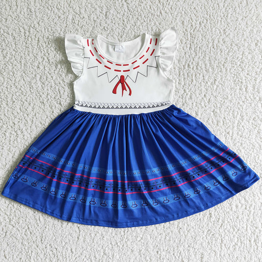 Wholesale Baby Girls Clothes Dresses Toddler Girls Dress Short Sleeve Dress GSD0005