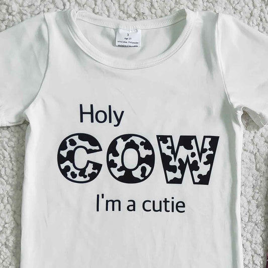 Western Style Baby Girl Clothes Boutique Bell Bottom Outfits GSPO0033