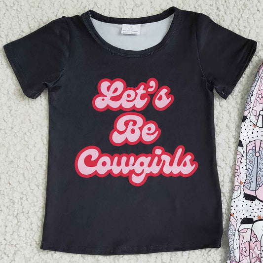 Baby Girl Clothes Children Outfits Boutique Toddler Girl Clothes Short Sleeve Bell Bottom Pants E1-14 4.12