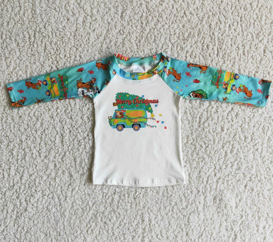 Hot Sale Baby Girl Clothes Merry Christmas Kids Outfits Boutique 6 B7-4