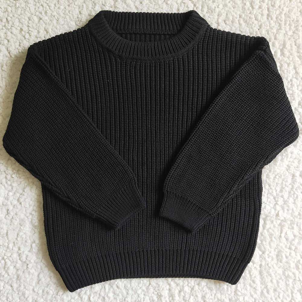 Black Baby Girl Sweater High Quality GT0029