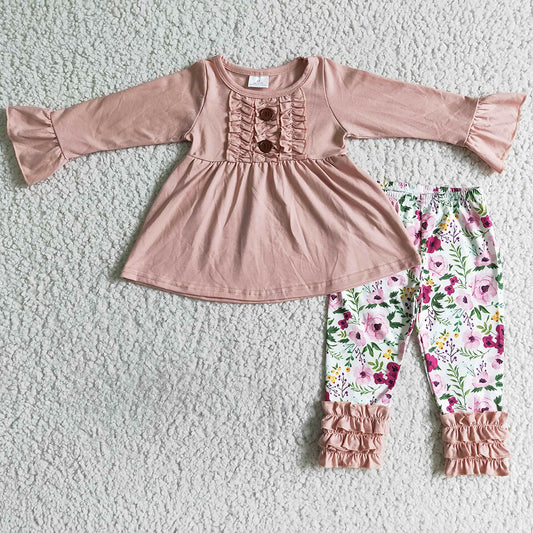 Flowear Print Boutique Toddler Girls Clothes Set 6 A4-13