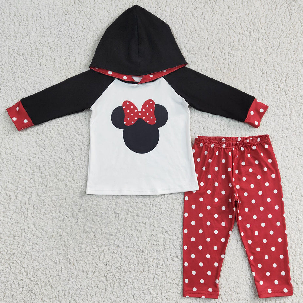 Fashion Girls Clothing Hooded Outfits 6 B9-5