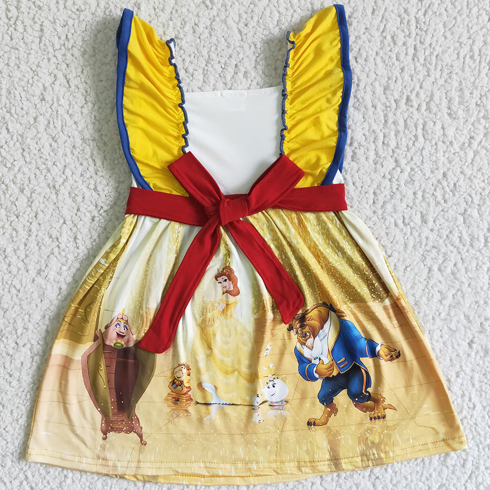 Boutique Summer Baby Girl Dress Fashion Toddler Girl Dresses A10-22