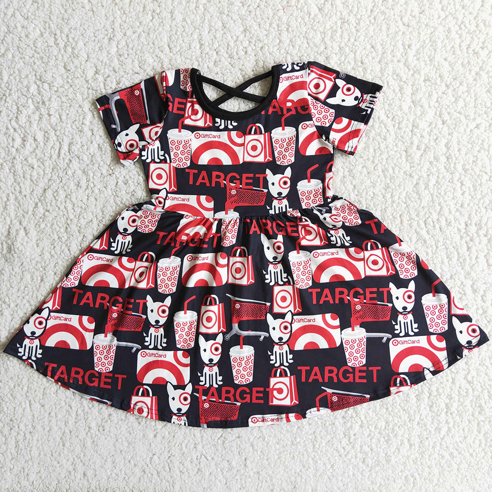 RTS Wholesale Baby Girls Clothes Boutique Girl Dresses New D6-15