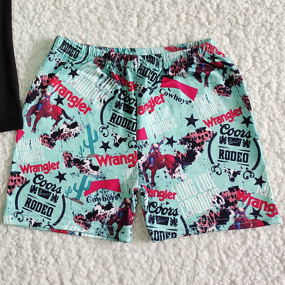 Western Style Toddler Boys Clothes Set Fashion Kids Baby Boy Clothing Wholesale BSSO0013