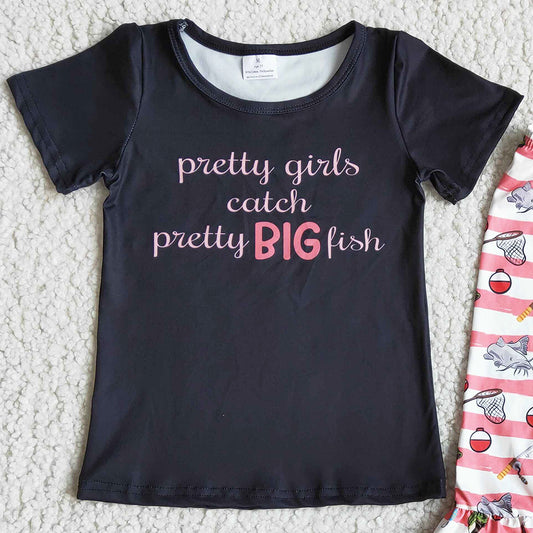 Baby Girls Clothes Short Sleeve Bell Pants Sets Spring Kids Clothing Girls Toddler Outfits D11-5 4.12