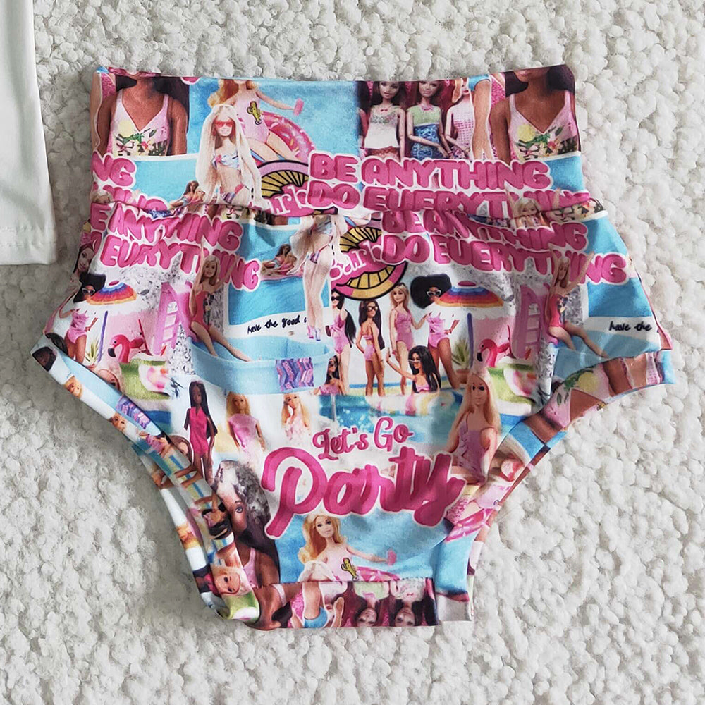 Baby Girl Clothes Bummie Sets Toddler Girls Clothes Bummies Outfits GBO0028 3.1