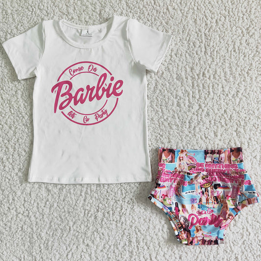 Baby Girl Clothes Bummie Sets Toddler Girls Clothes Bummies Outfits GBO0028 3.1