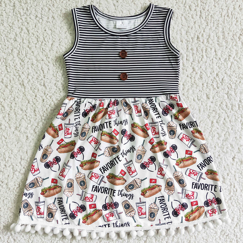 Fashion Baby Girl Dress with Boys T-shirt Boutique Kids Sibling Clothing GSD0110