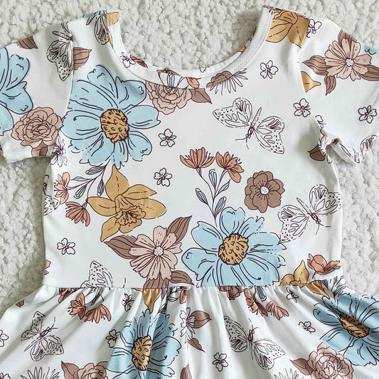 Baby Girl Clothes Bummie Sets Flower Cute Girls Summer Clothes Outfits GBO0032 3.8